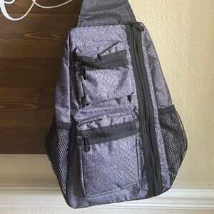 Thirty-One Gray Sling Backpack